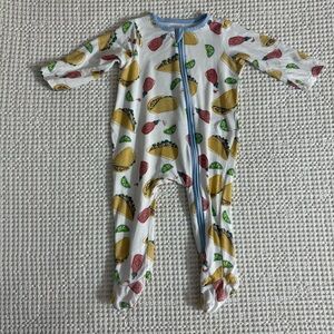 Mud Pie Bamboo Footie Pajamas